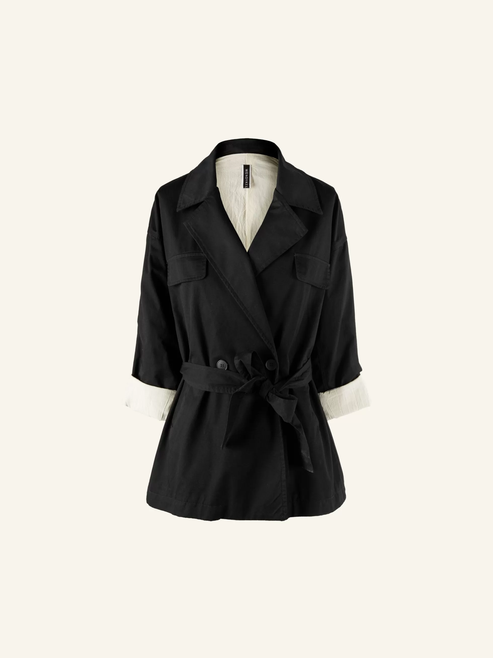 WENDYKEI Blazer Doppiopetto Con Cintura | Donna Giacche E Cappotti
