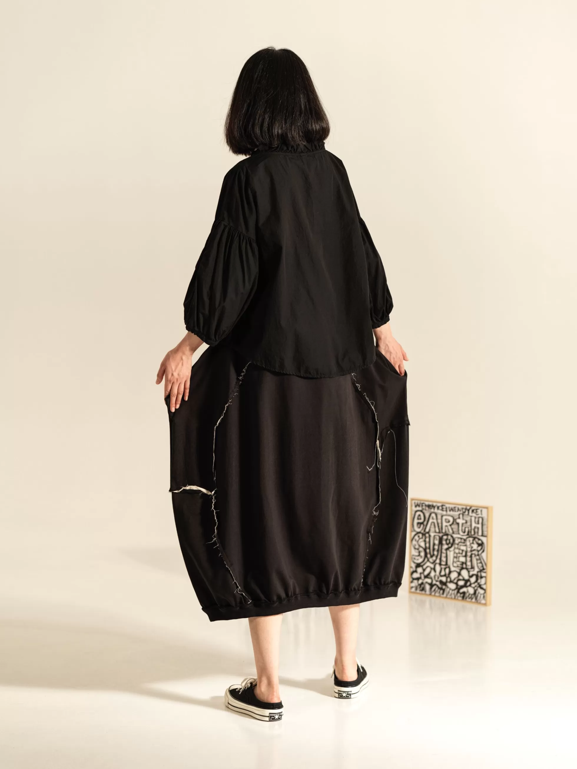 WENDYKEI Blusa Ampia Con Maniche A Sbuffo | Donna Top E Magliette
