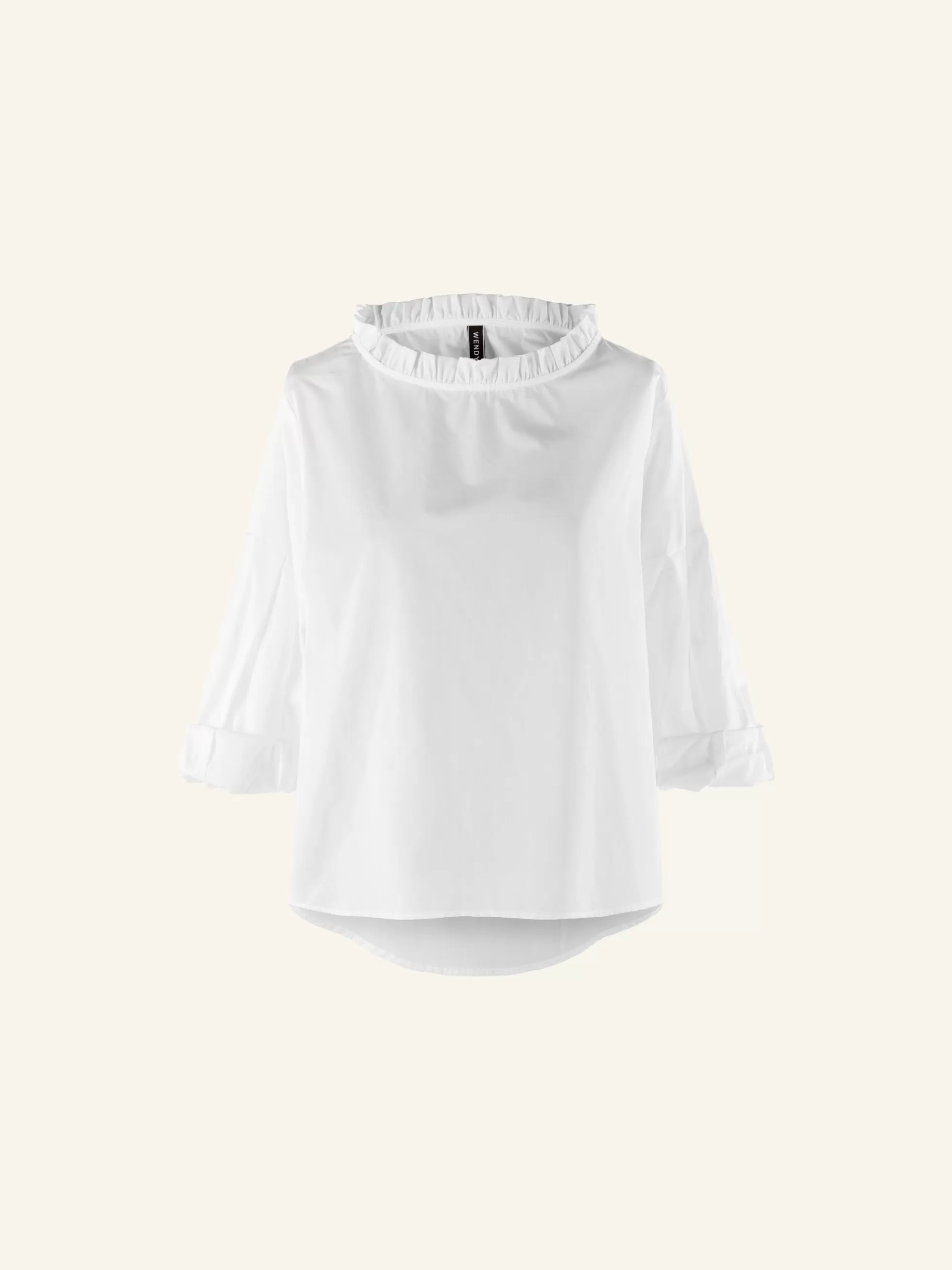 WENDYKEI Blusa Ampia Con Rouches Al Collo | Donna Camicie