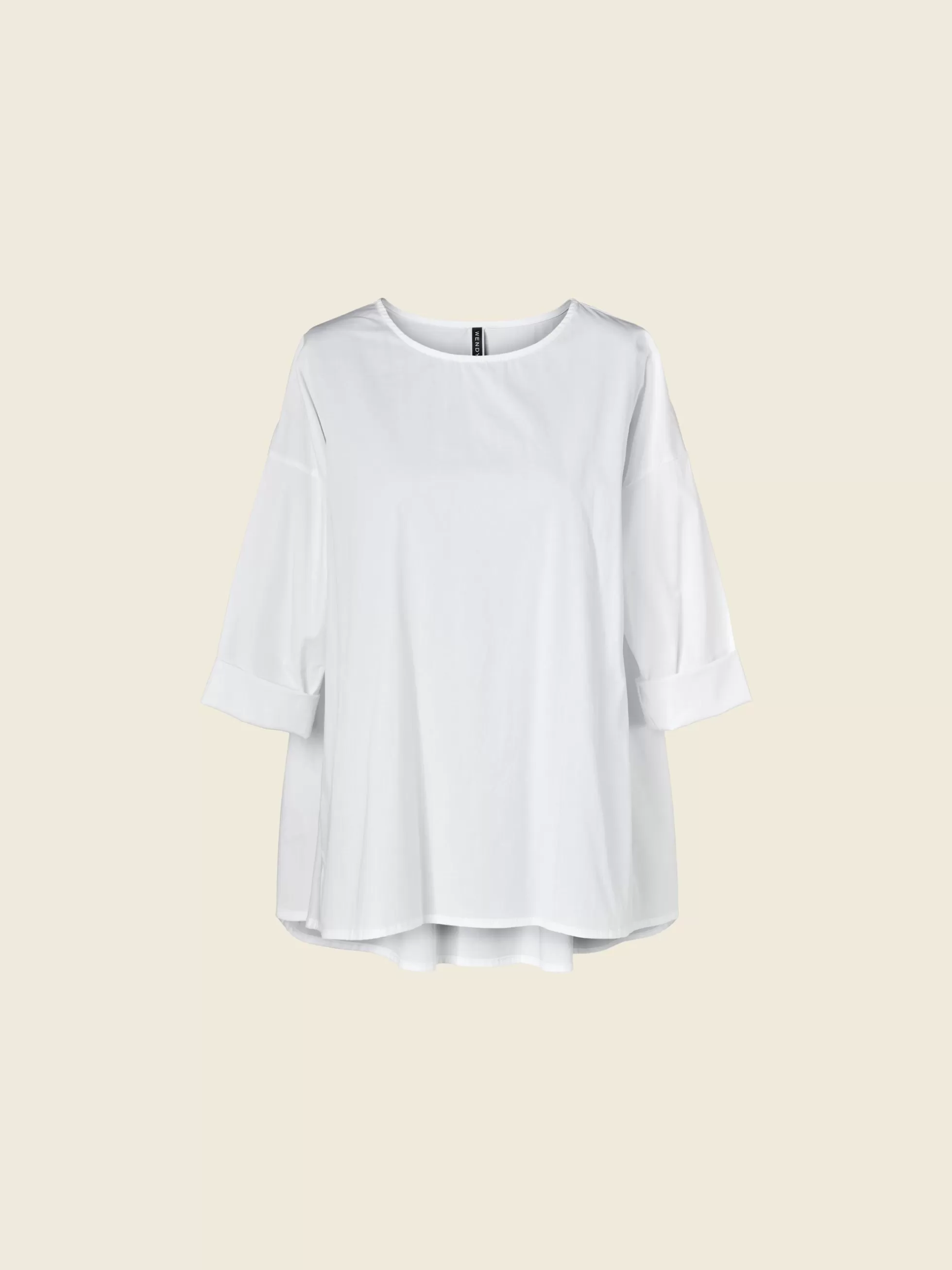 WENDYKEI Blusa Ampia Con Tessuto Ruches Sul Retro | Donna Camicie