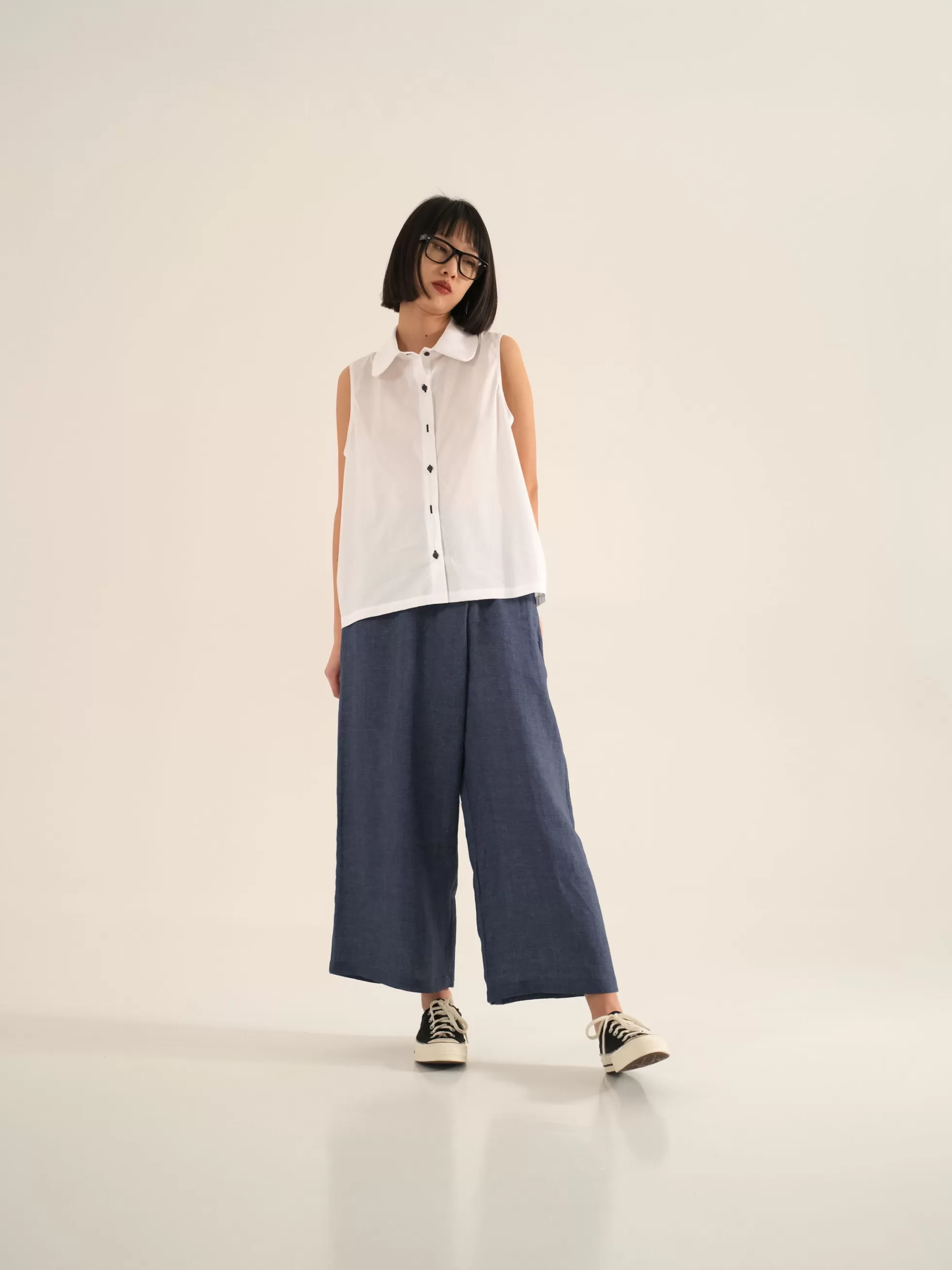 WENDYKEI Camicia In Popeline Senza Maniche | Donna Camicie