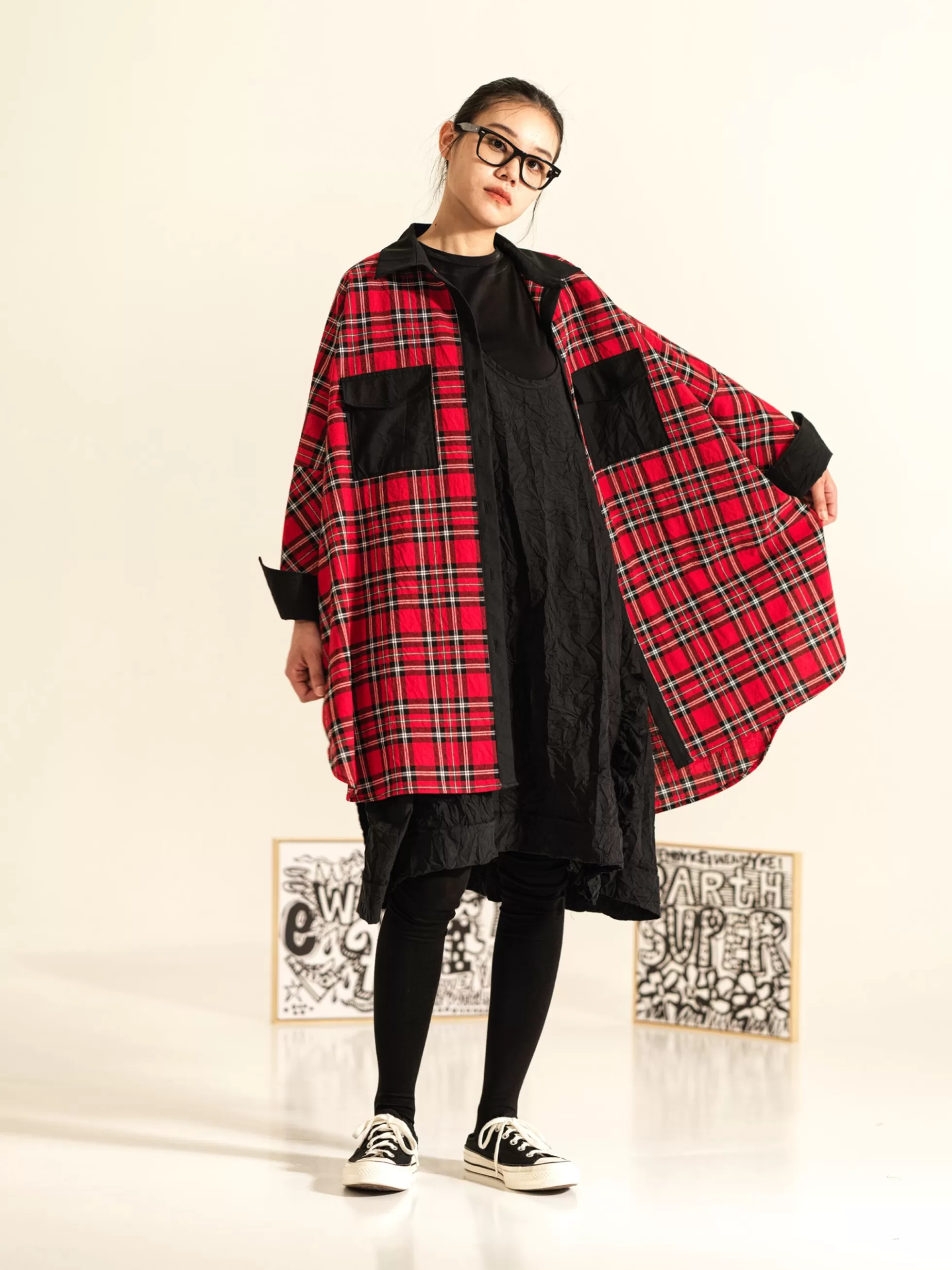 WENDYKEI Camicia Over In Tessuto Tartan | Donna Camicie