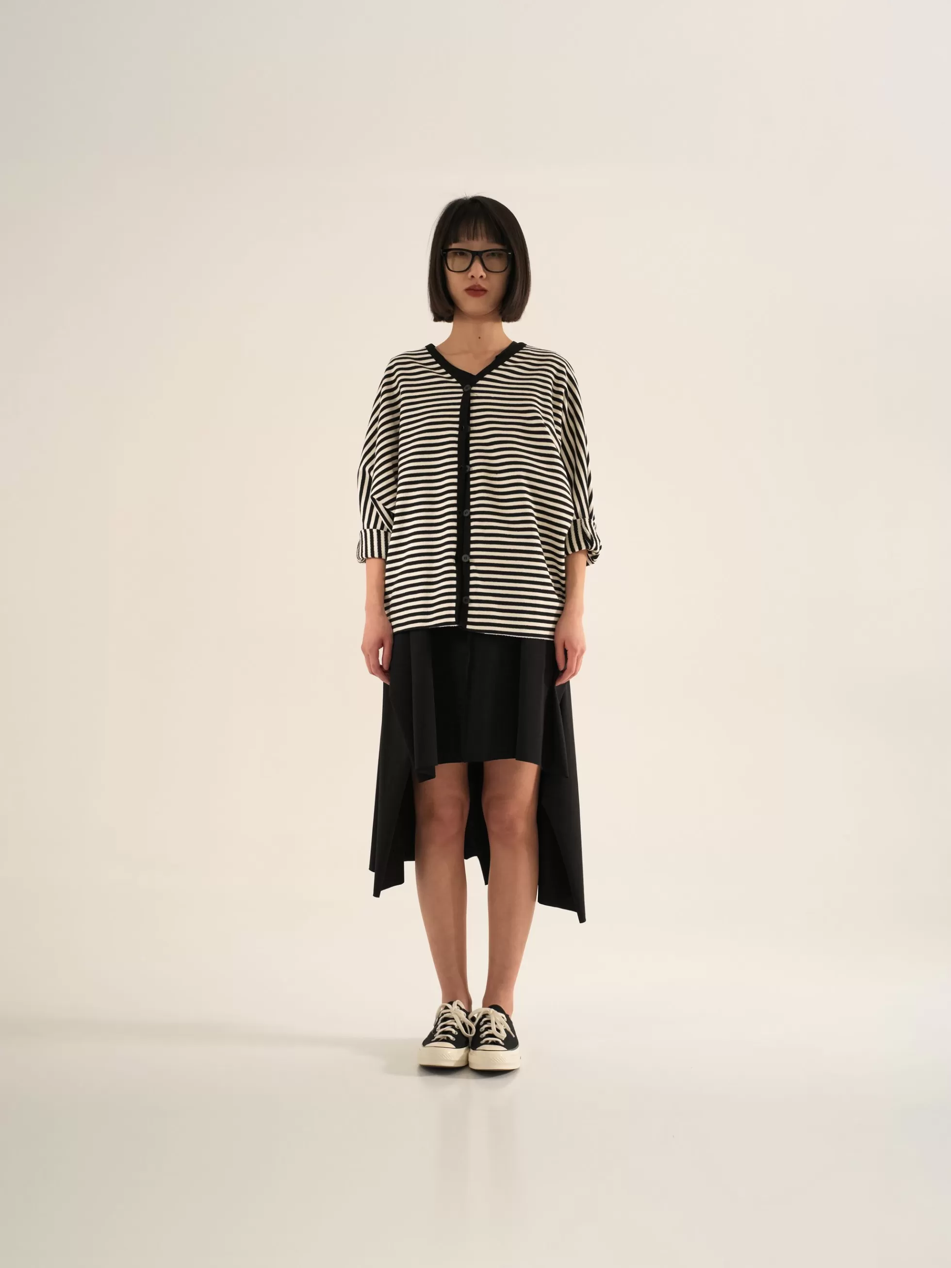 WENDYKEI Cardigan A Righe Con Scollo A V | Donna Giacche E Cappotti