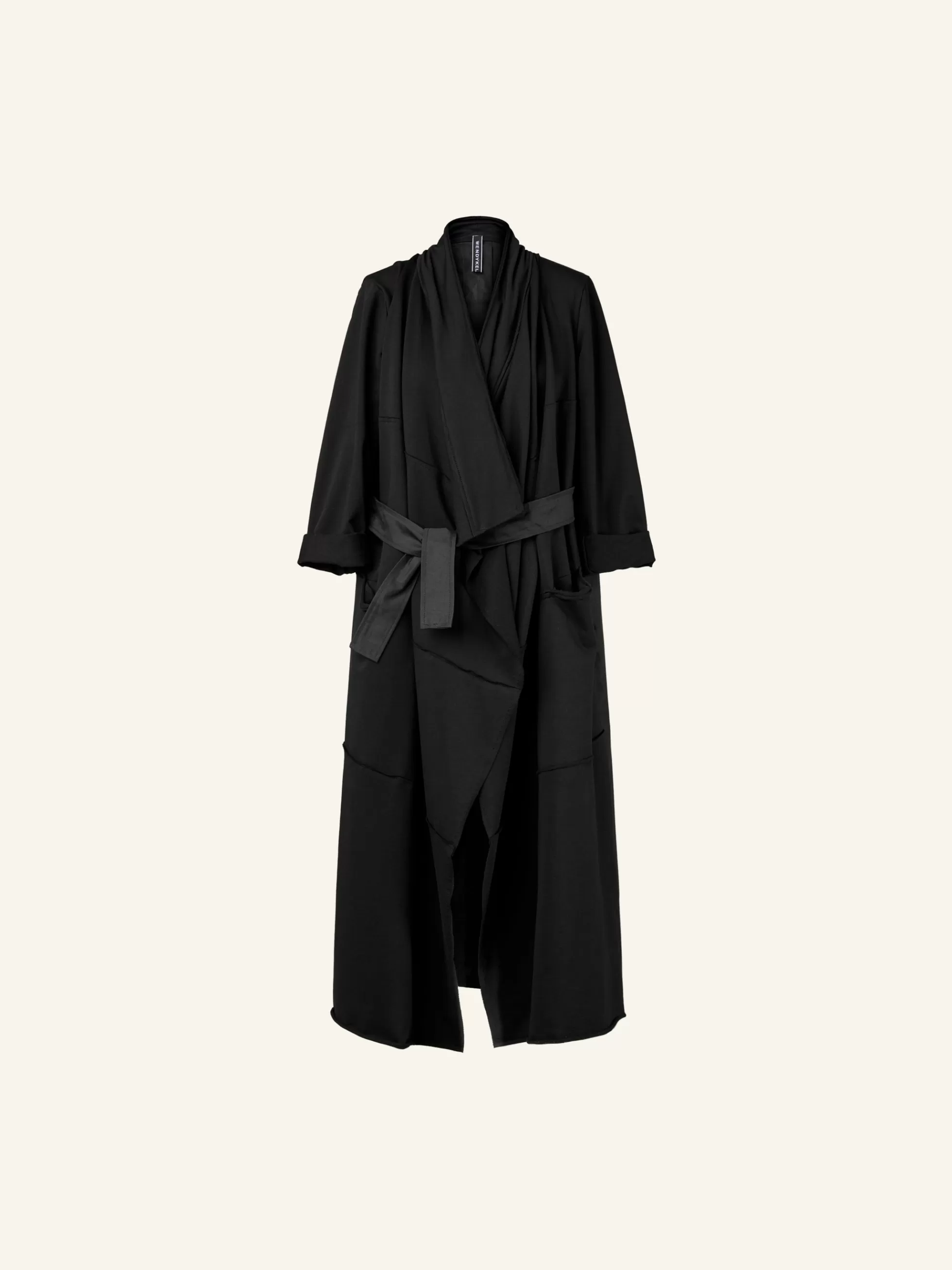 WENDYKEI Cardigan Lungo Con Collo Drappeggiato | Donna Giacche E Cappotti
