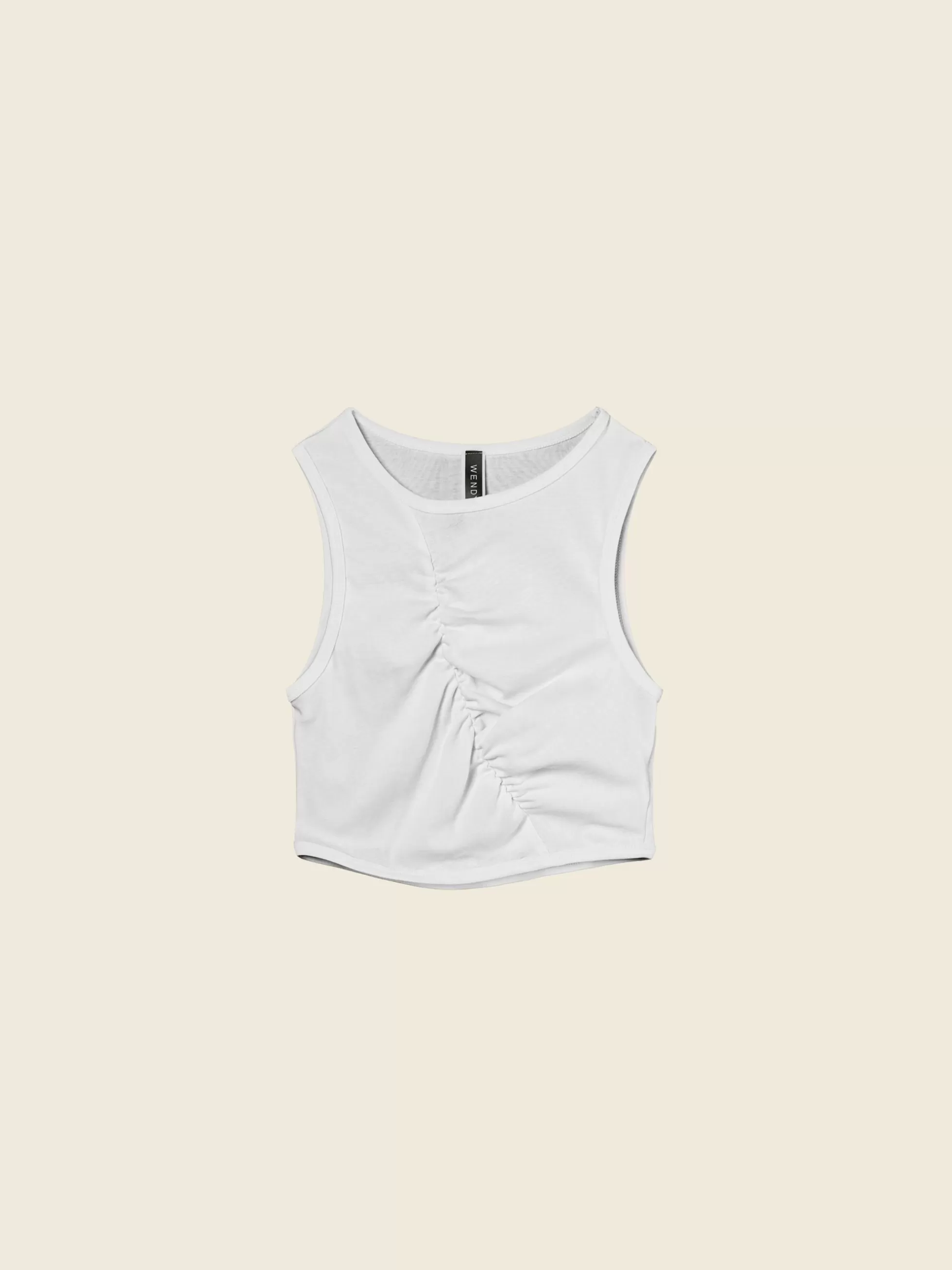 WENDYKEI Crop Top Con Arricciatura Frontale | Donna Top E Magliette