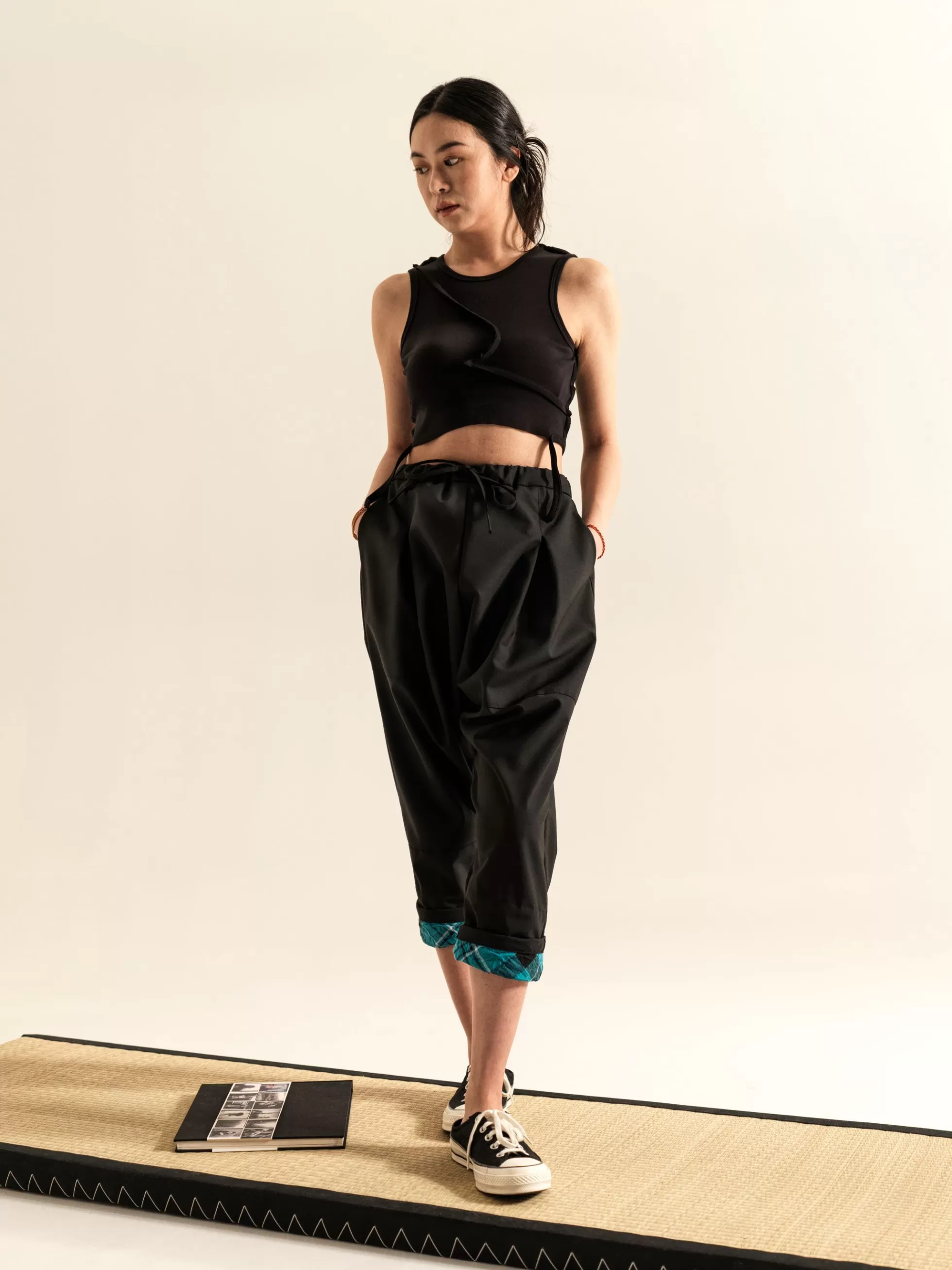 WENDYKEI Crop Top Con Dettaglio Cucitura Frontale | Donna Top E Magliette