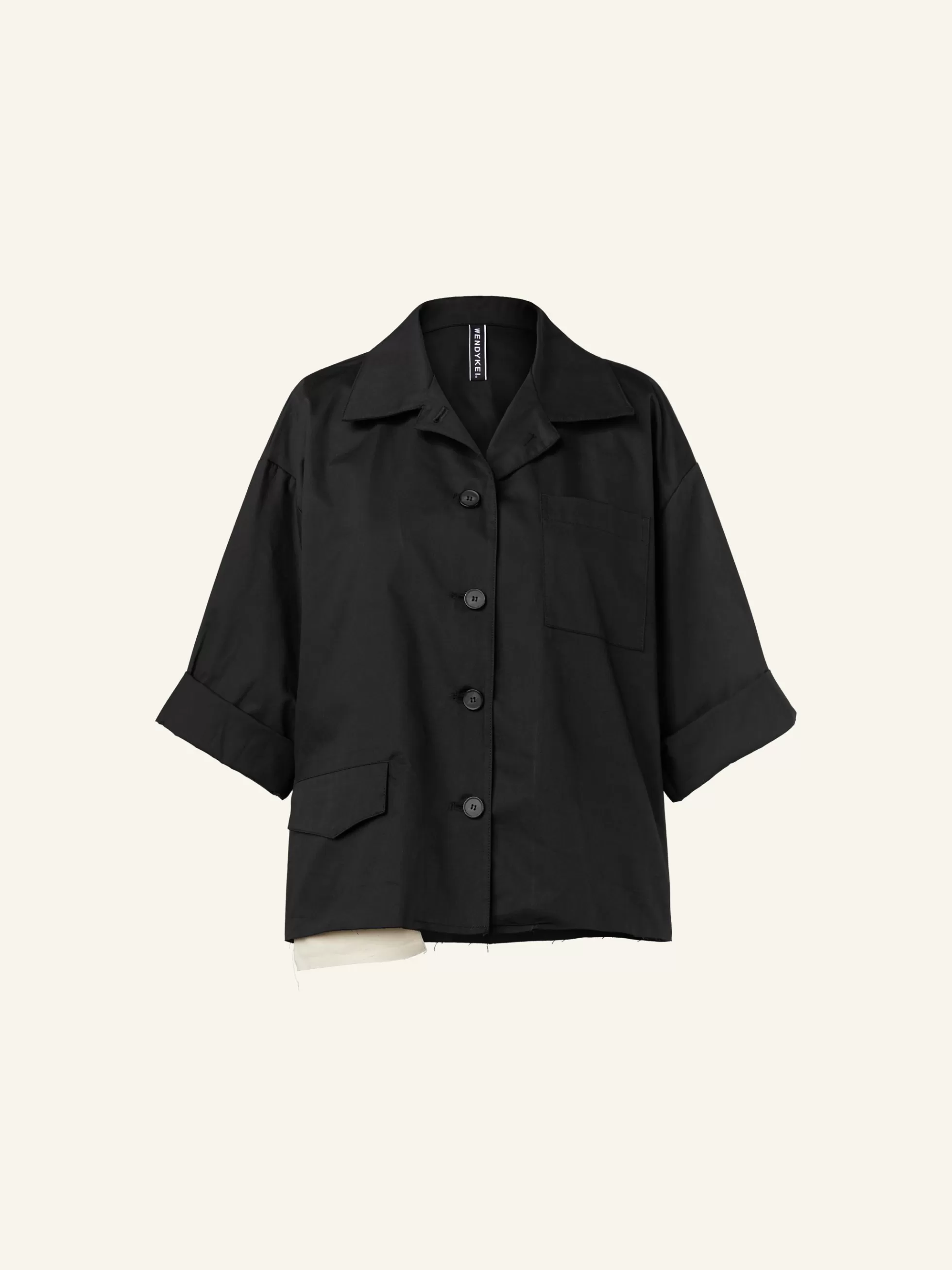 WENDYKEI Giacca Cropped In Gabardina Stretch | Donna Giacche E Cappotti