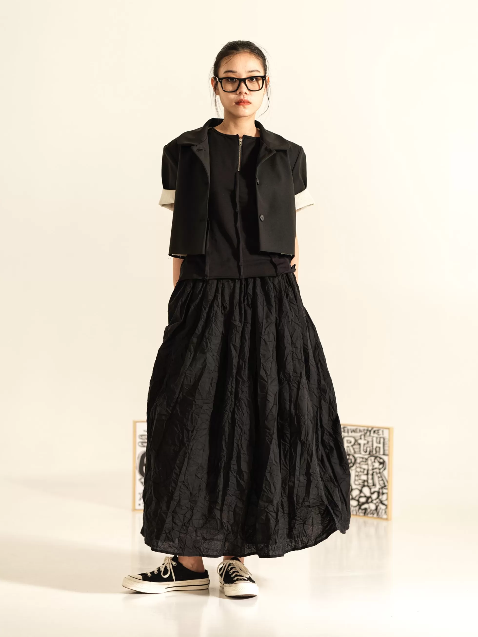 WENDYKEI Giacca Doppia Cropped Ecru' | Donna Giacche E Cappotti
