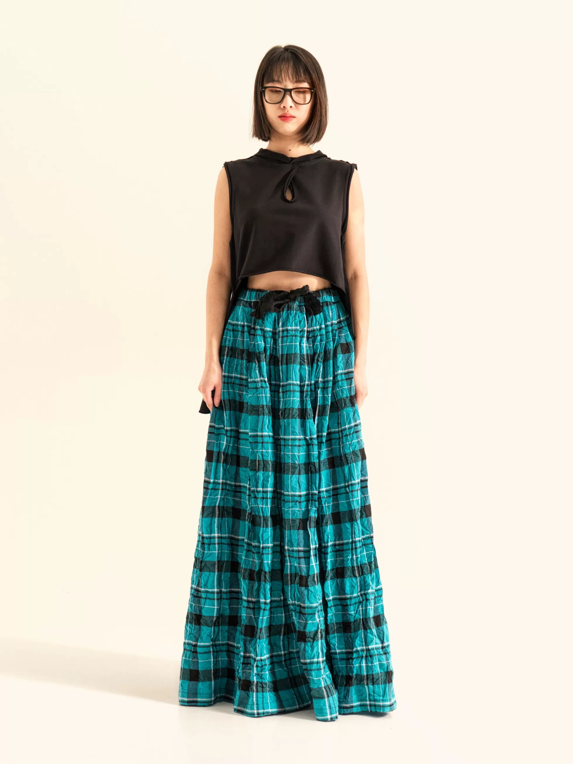 WENDYKEI Gilet Crop In Felpa Con Retro Piu Lungo | Donna Top E Magliette