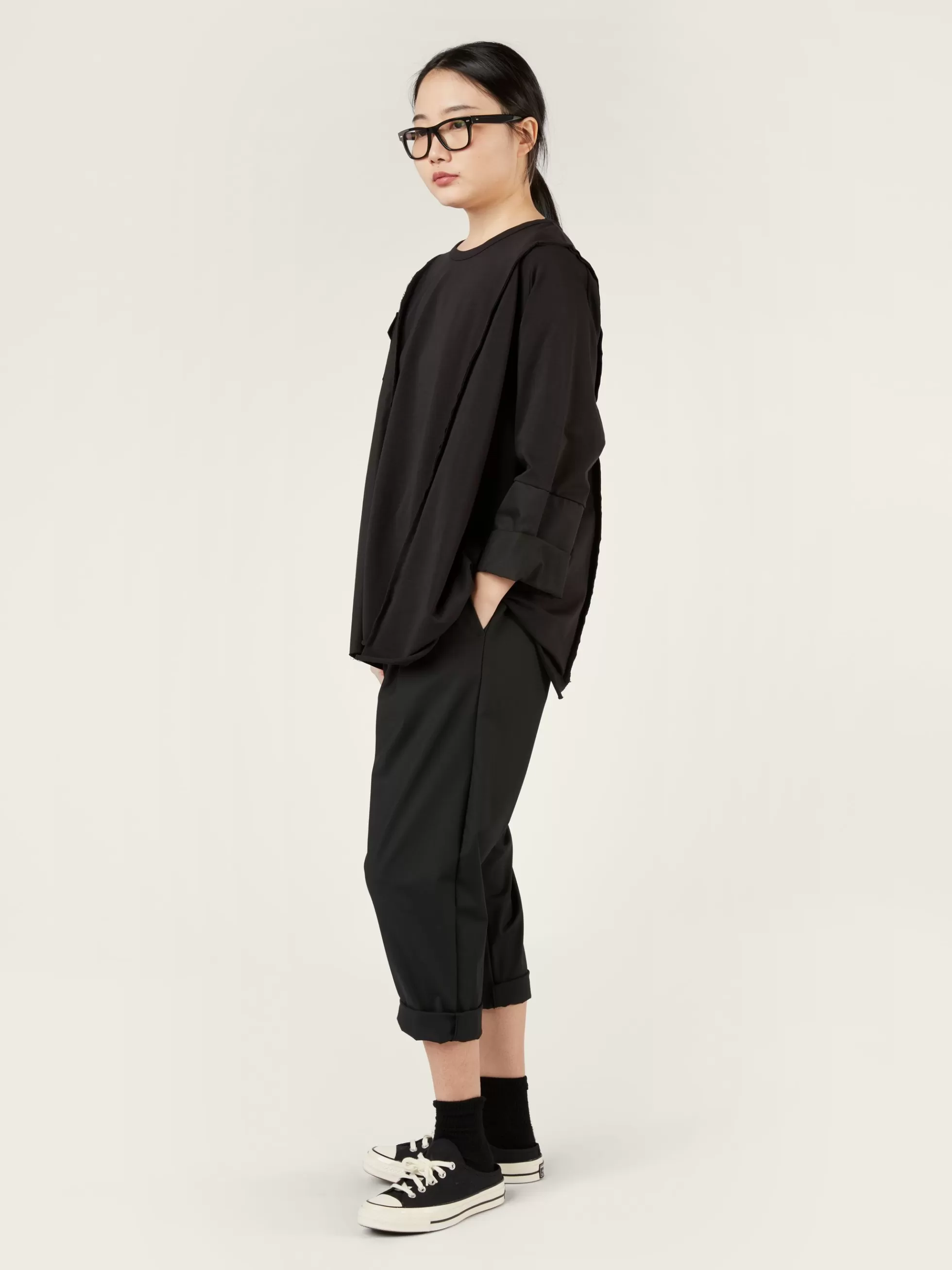 WENDYKEI Pantalone A Cavallo Basso In Misto Viscosa | Donna Pantaloni