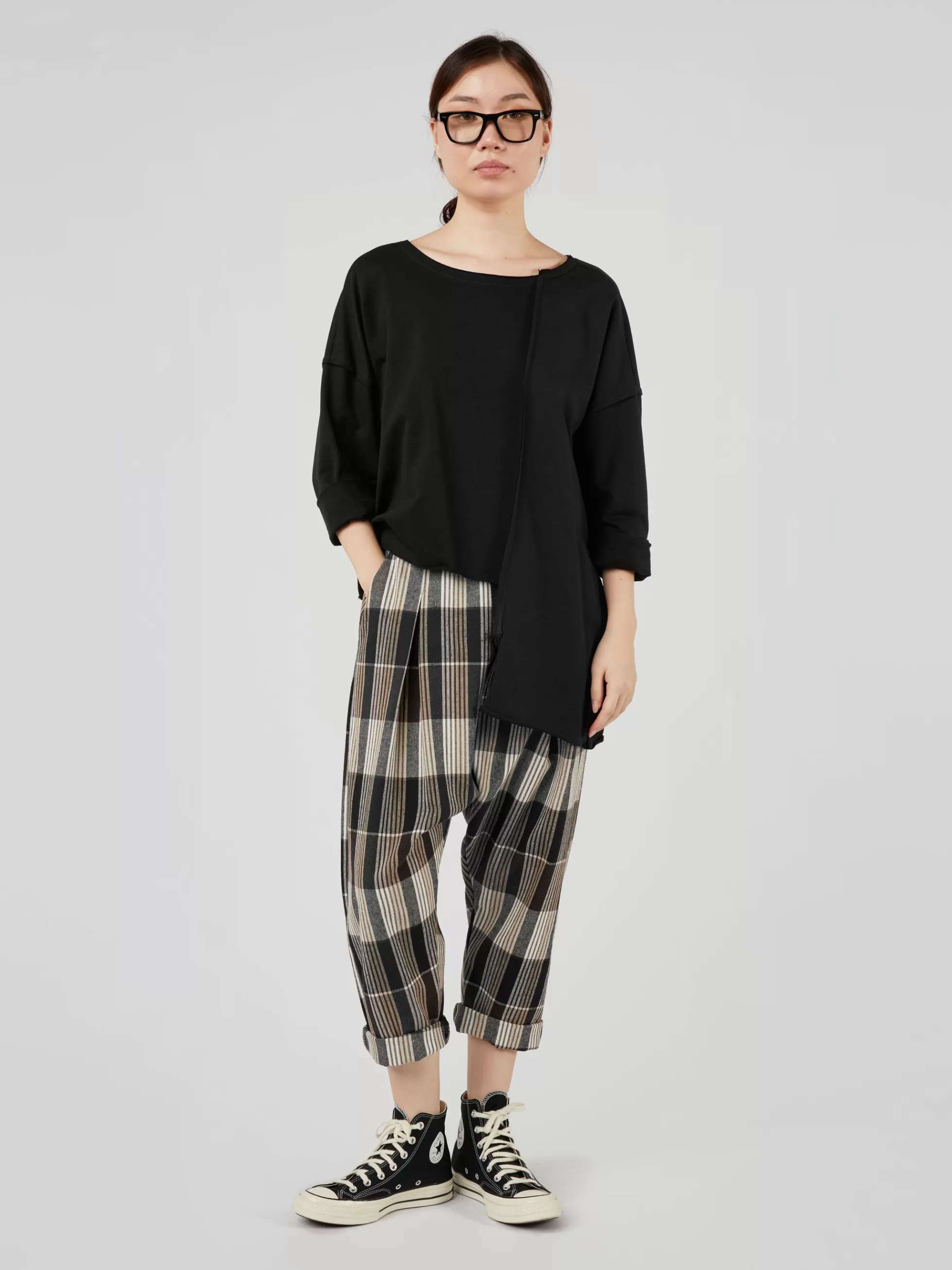 WENDYKEI Pantalone Scozzese A Cavallo Basso | Donna Pantaloni