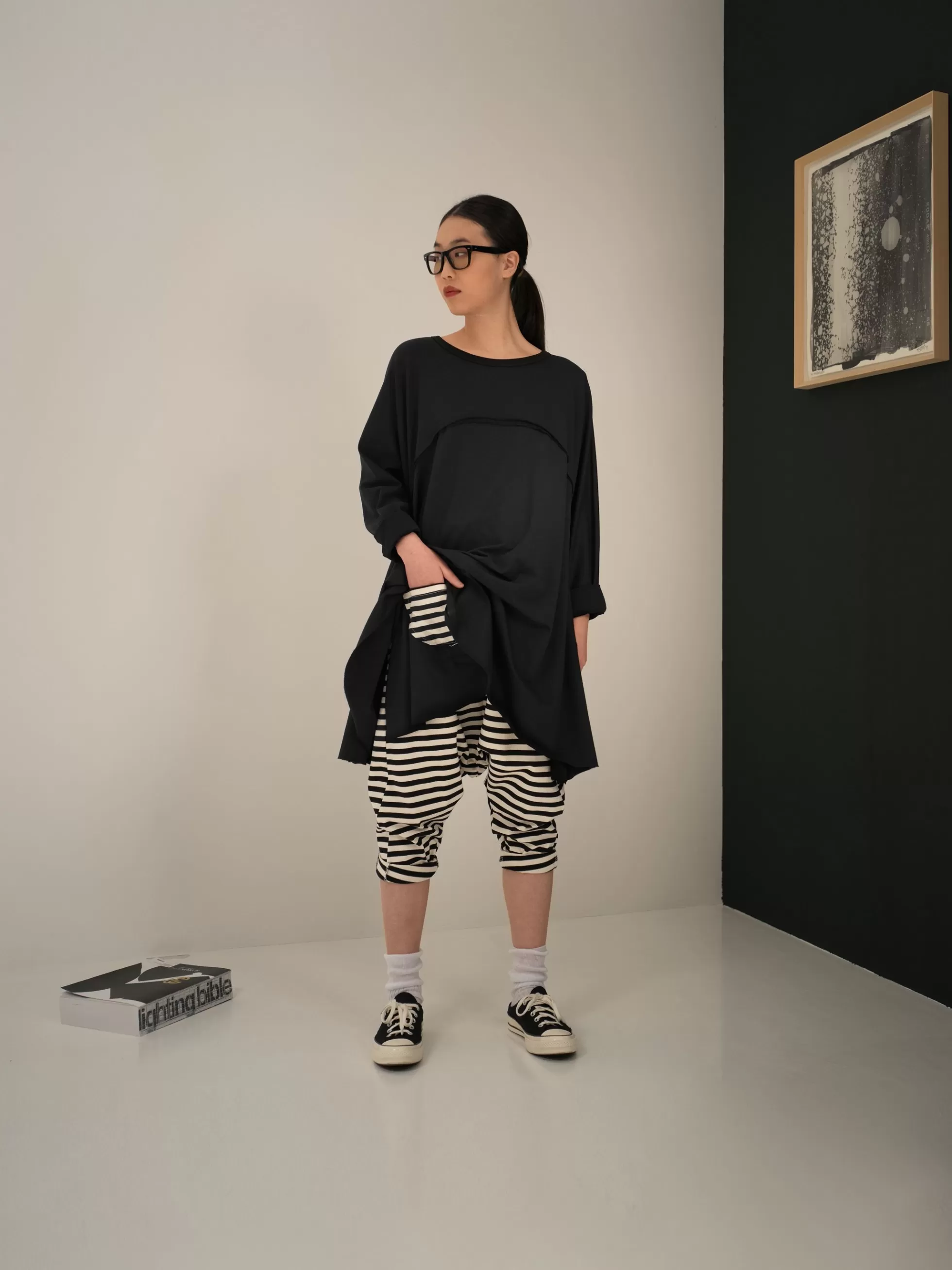 WENDYKEI Pantaloni Cavallo Basso A Righe | Donna Pantaloni