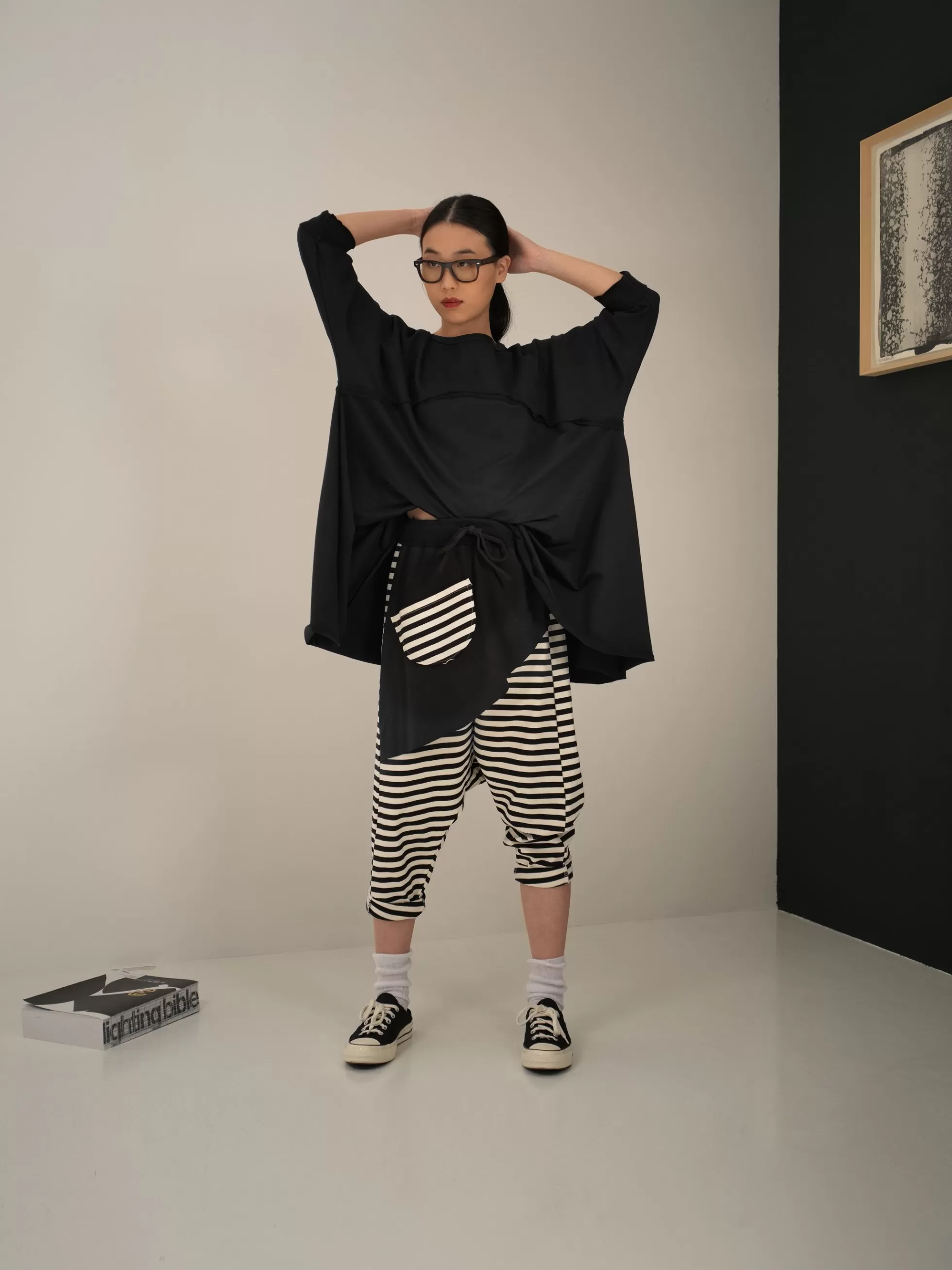 WENDYKEI Pantaloni Cavallo Basso A Righe | Donna Pantaloni