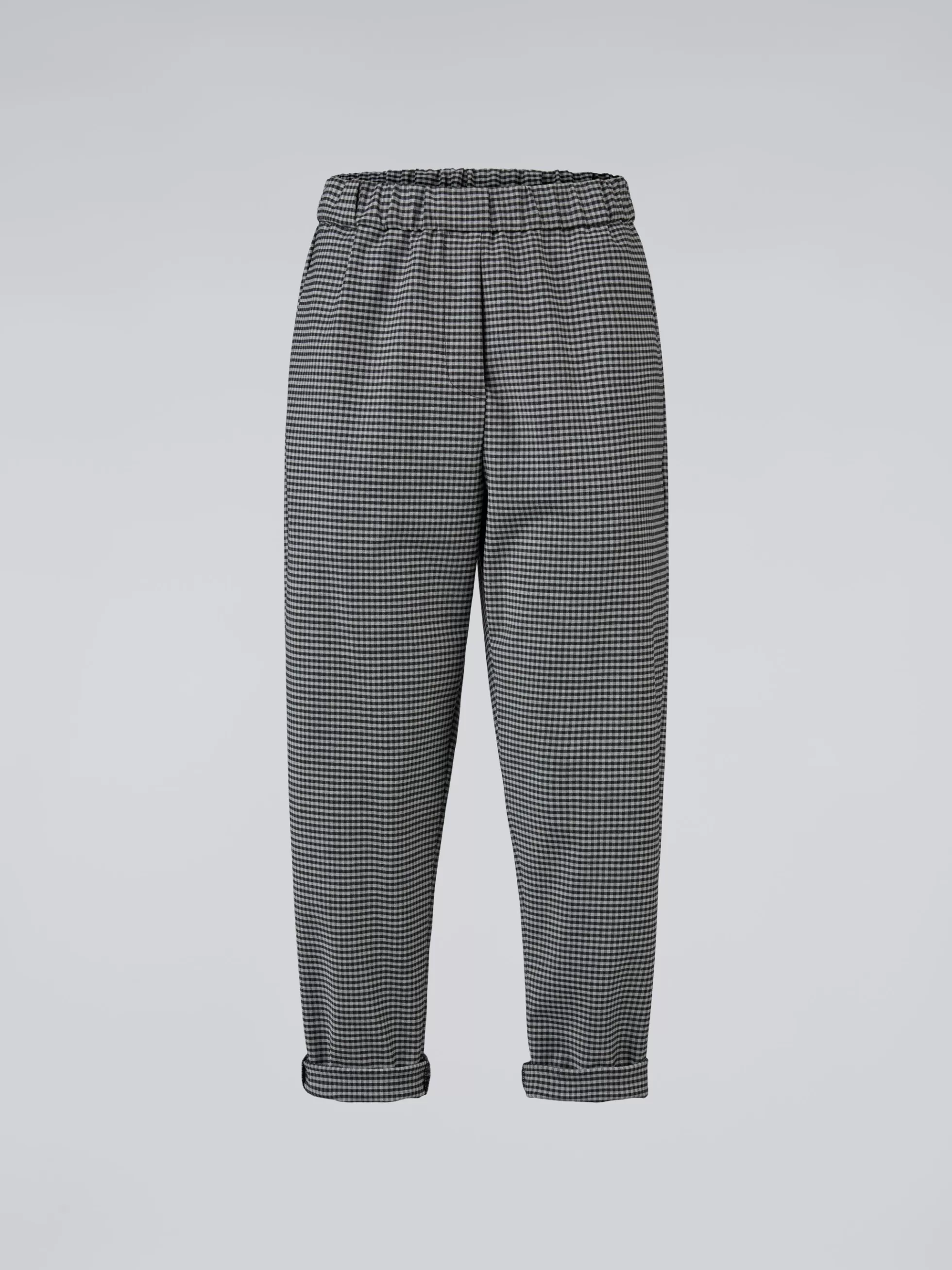 WENDYKEI Pantaloni In Misto Lana Vichy | Donna Pantaloni