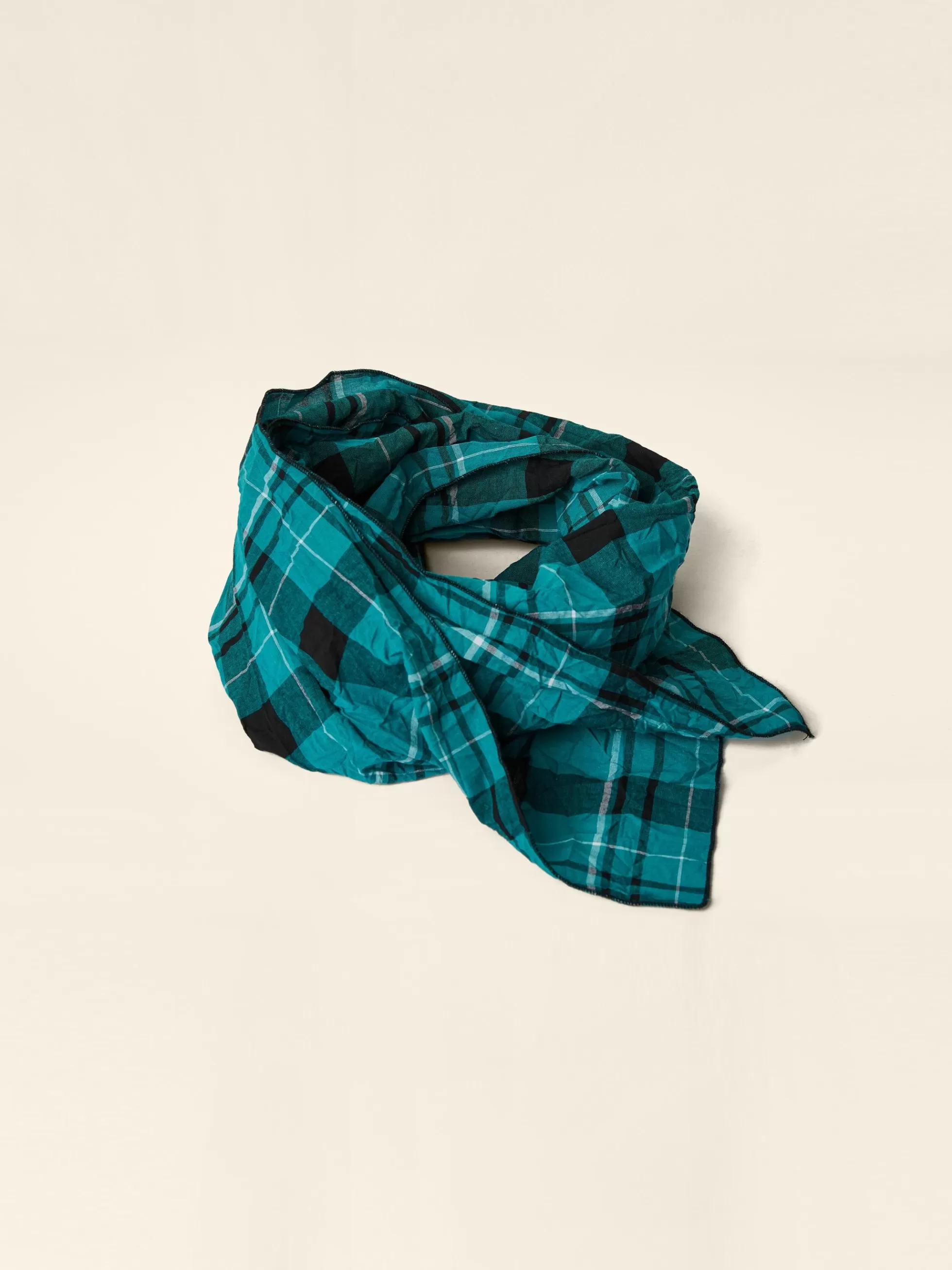 WENDYKEI Sciarpa A Quadri Verde Acqua | Donna Accessori