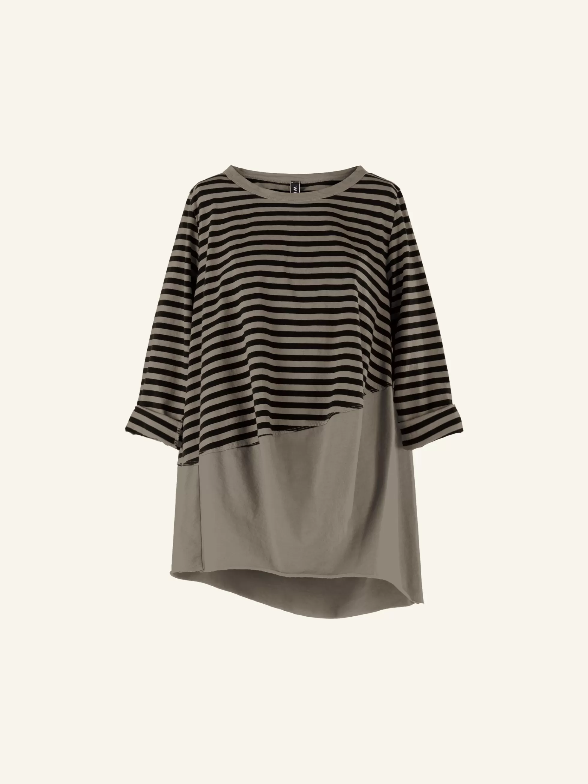WENDYKEI T-Shirt A Righe E Tinta Unita | Donna Top E Magliette