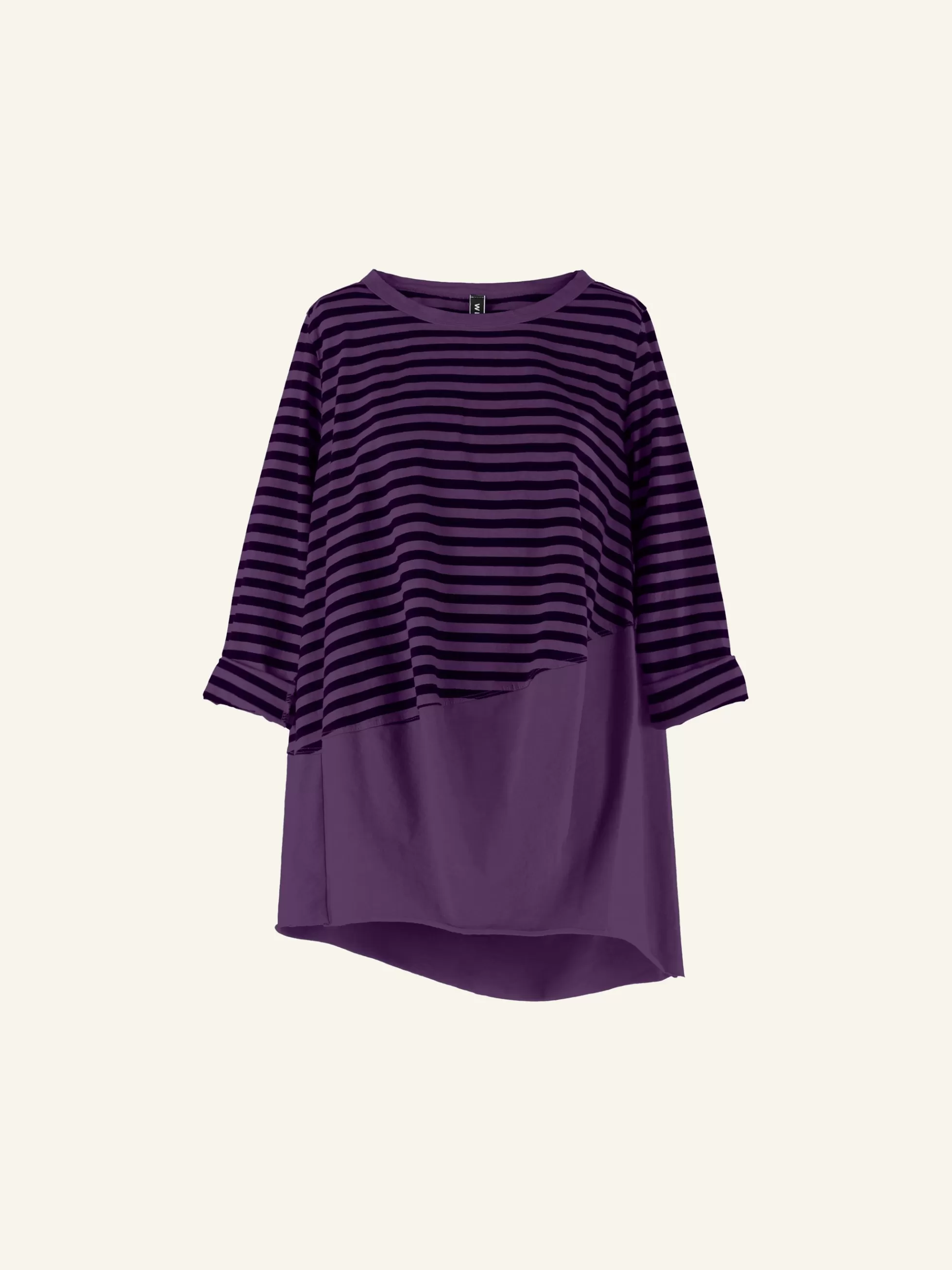 WENDYKEI T-Shirt A Righe E Tinta Unita | Donna Top E Magliette