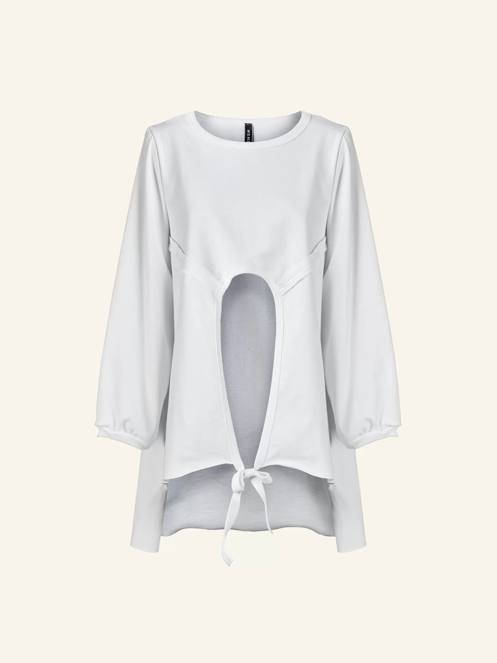 WENDYKEI T-Shirt Con Dettaglio Foro Frontale | Donna Top E Magliette