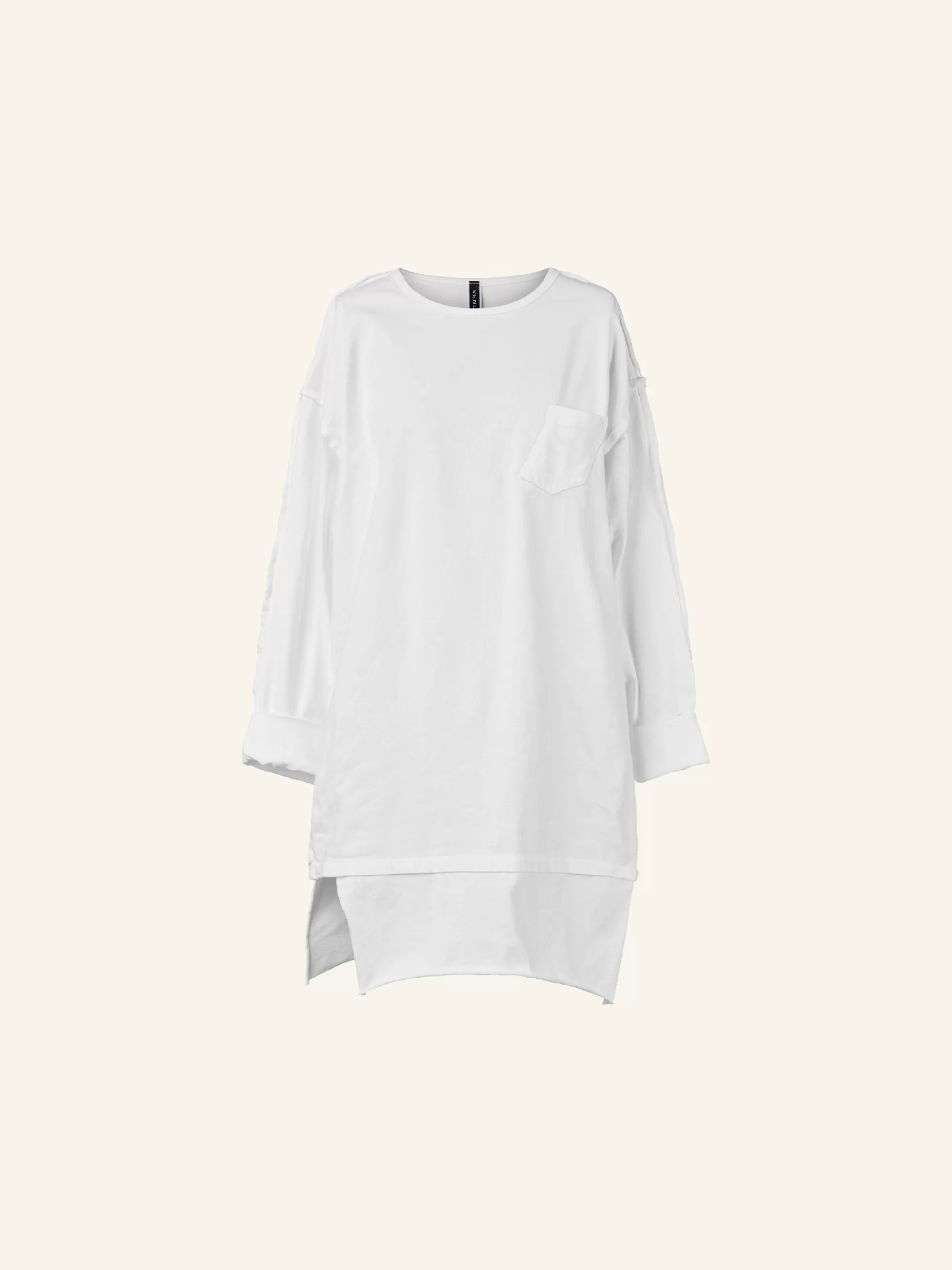 WENDYKEI T-Shirt Felpa Lunga Con Balza | Donna Top E Magliette