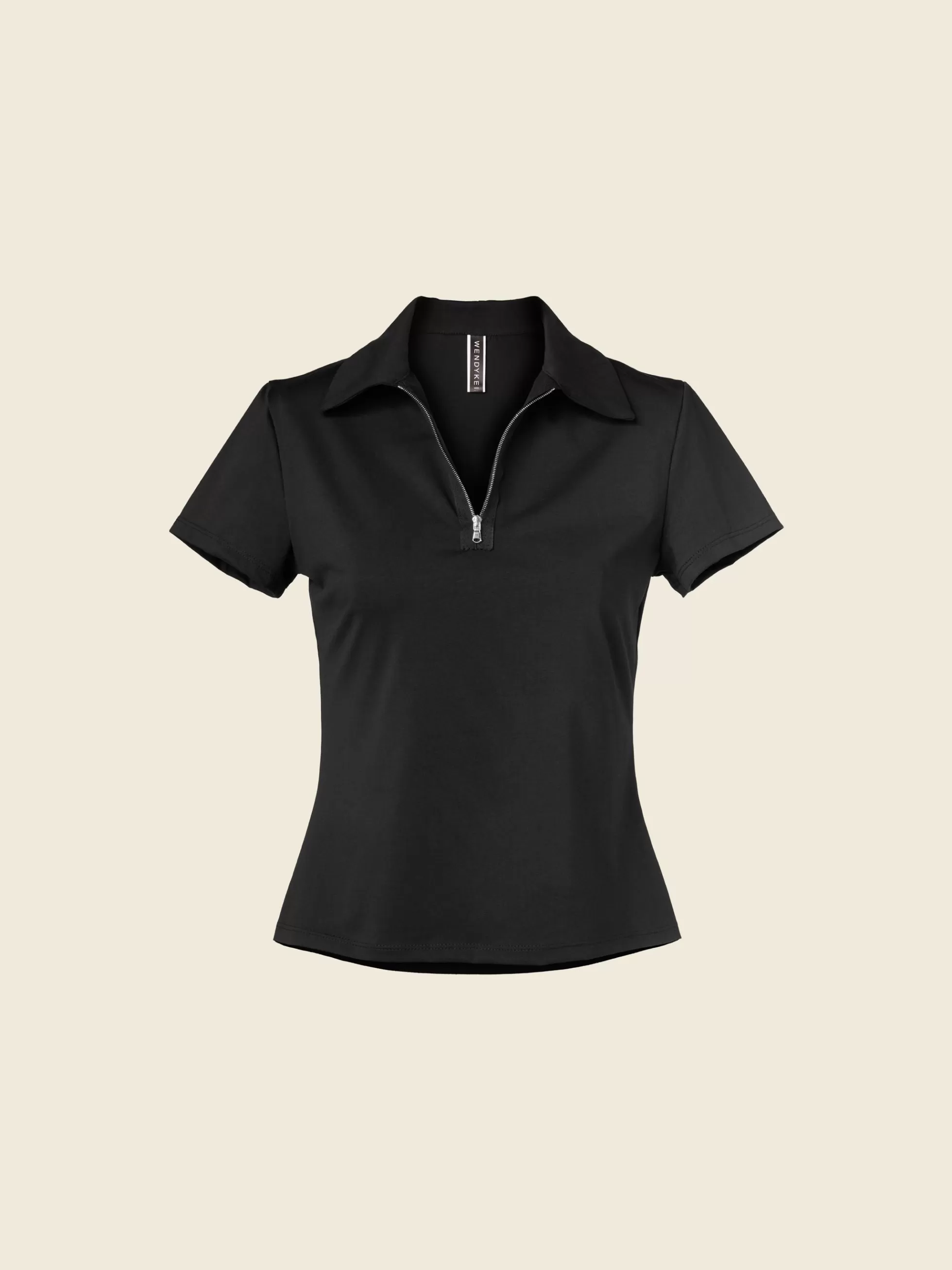 WENDYKEI T-Shirt Polo Con Zip | Donna Top E Magliette